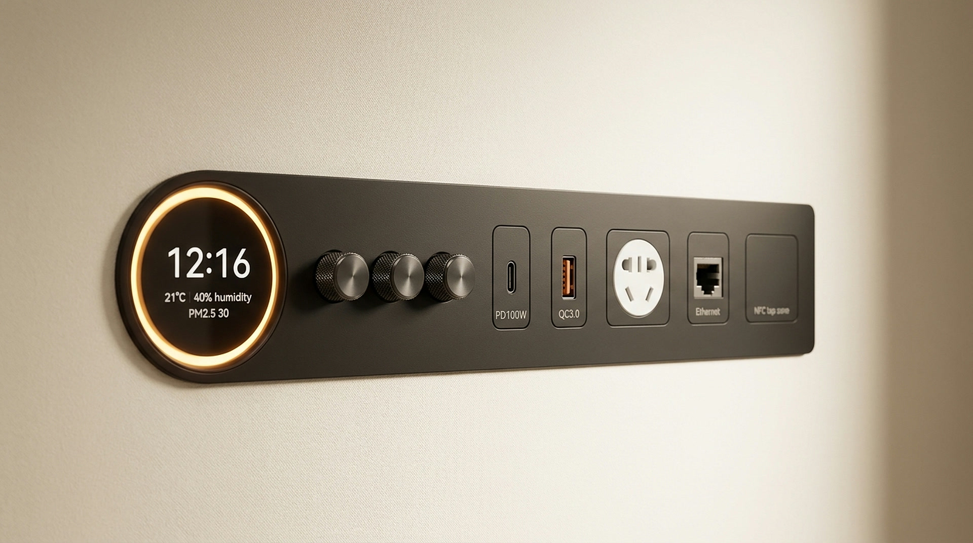 ZOUND in-pod smart control panel