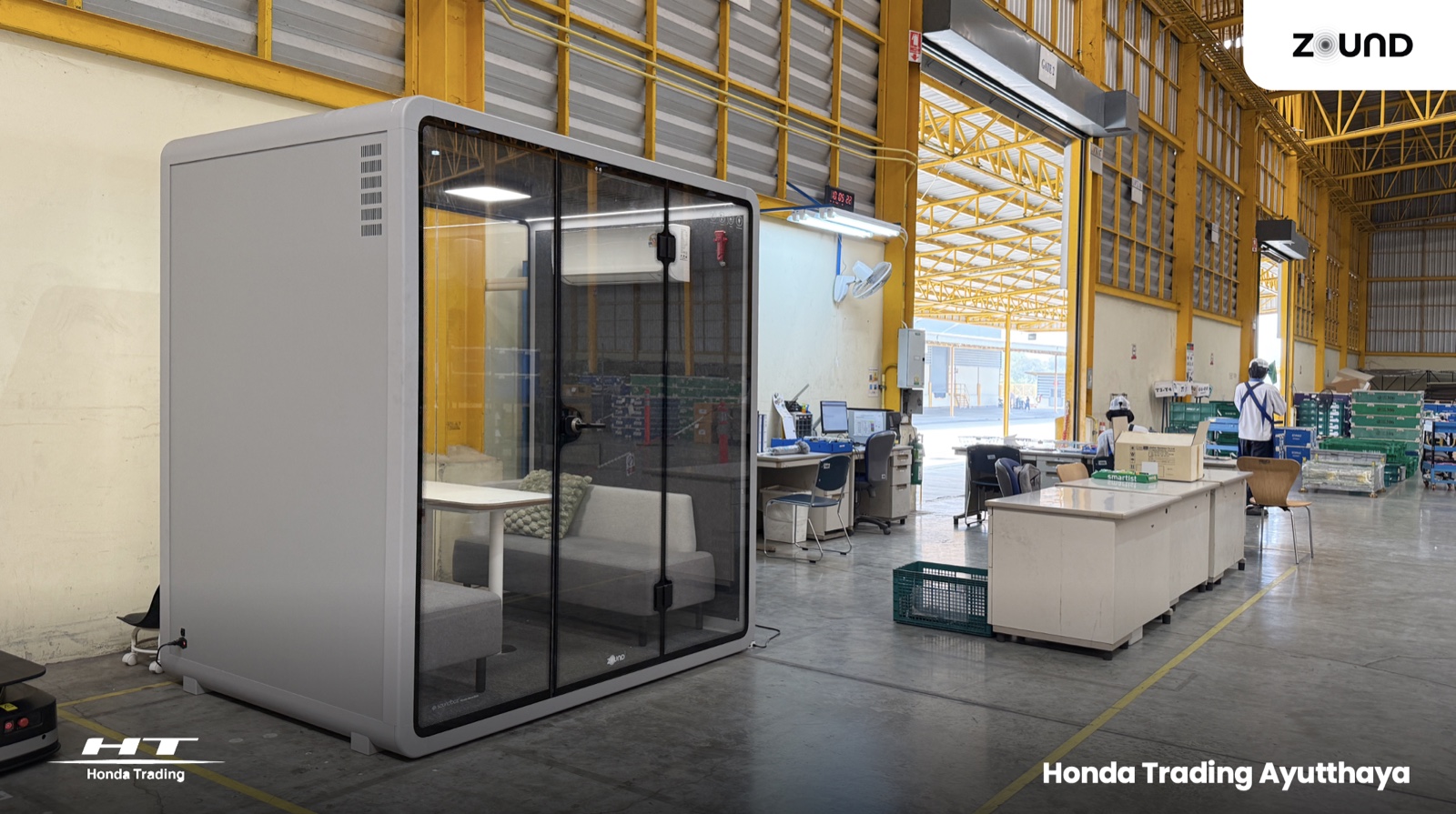 ZOUND pod at Honda Trading Ayutthaya